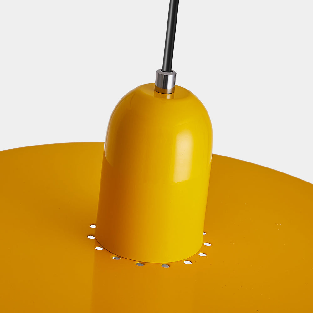 Pendant lamp - Modern design lamp in colorful iron for the dining table, kitchen, or living room.