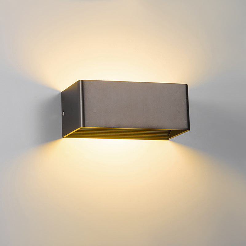 Modern Wall Lamp – Acrylic and Hardware, Stylish Design for Entryway or Bedroom
