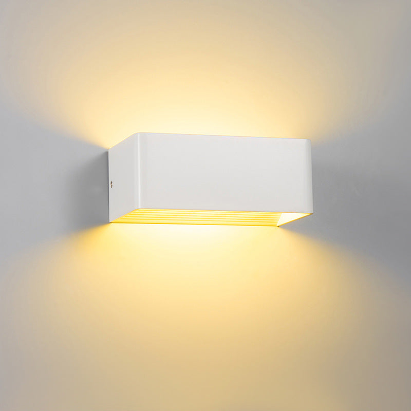 Modern Wall Lamp – Acrylic and Hardware, Stylish Design for Entryway or Bedroom