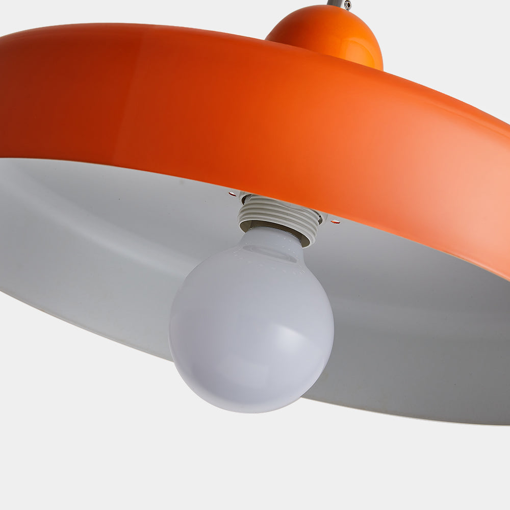 Pendant lamp - Modern design lamp in colorful iron for the dining table, kitchen, or living room.