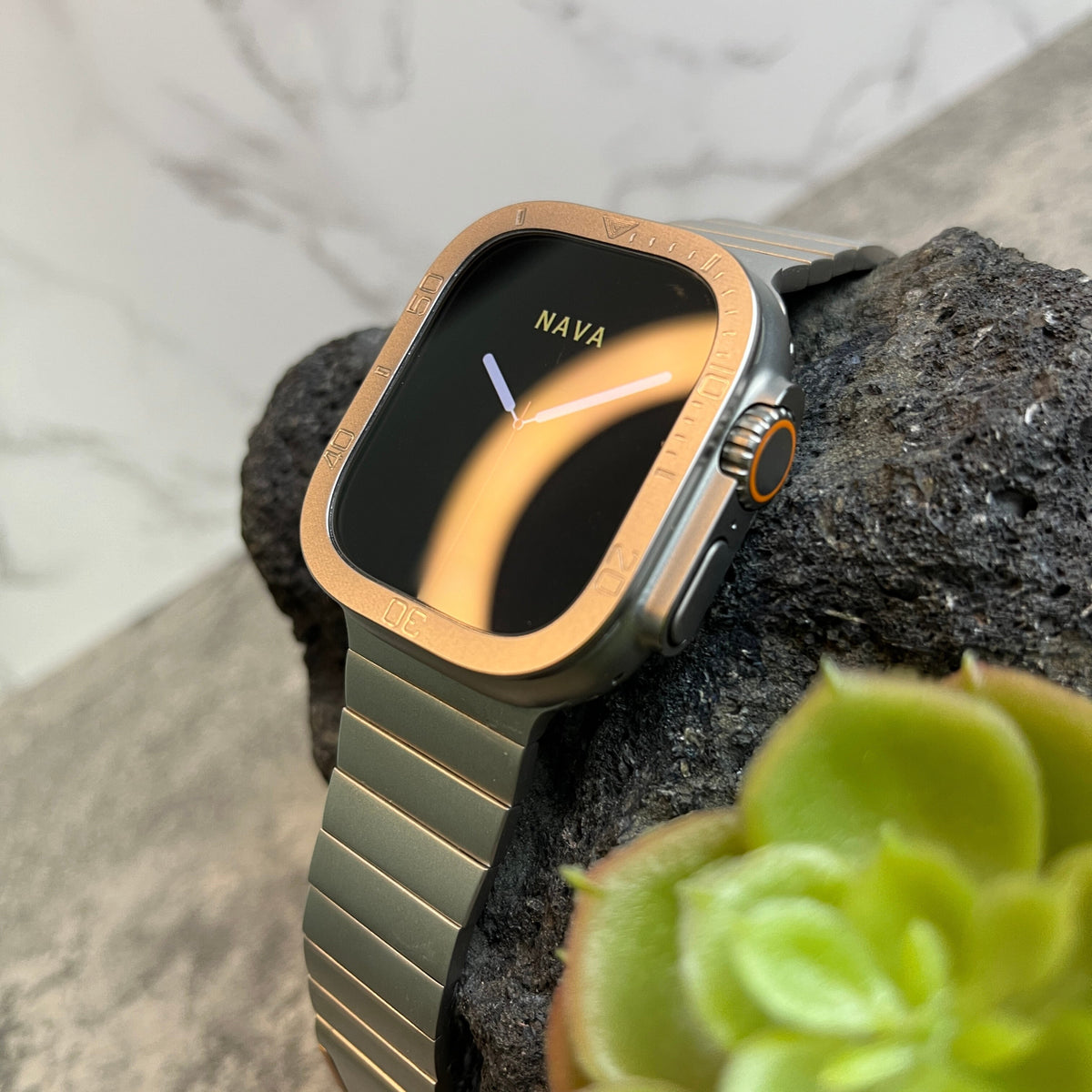Kantbeskytter til Ultra Smartwatch – Retro Skærmcover 49mm