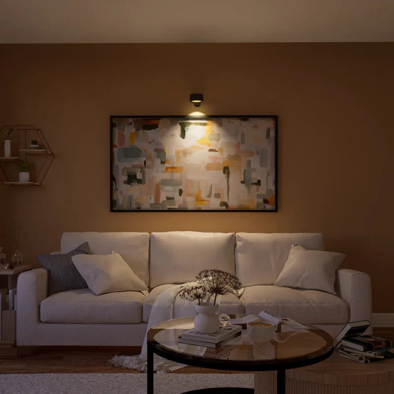 Wireless Wall Lamp – Dimmable and Rechargeable, Minimalist Design for Living Room or Bedroom
