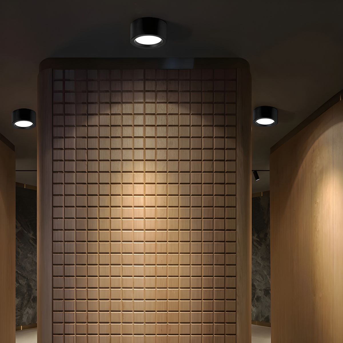 Loftlampe LED Minimalistisk Design – Flere Diametre og Farver