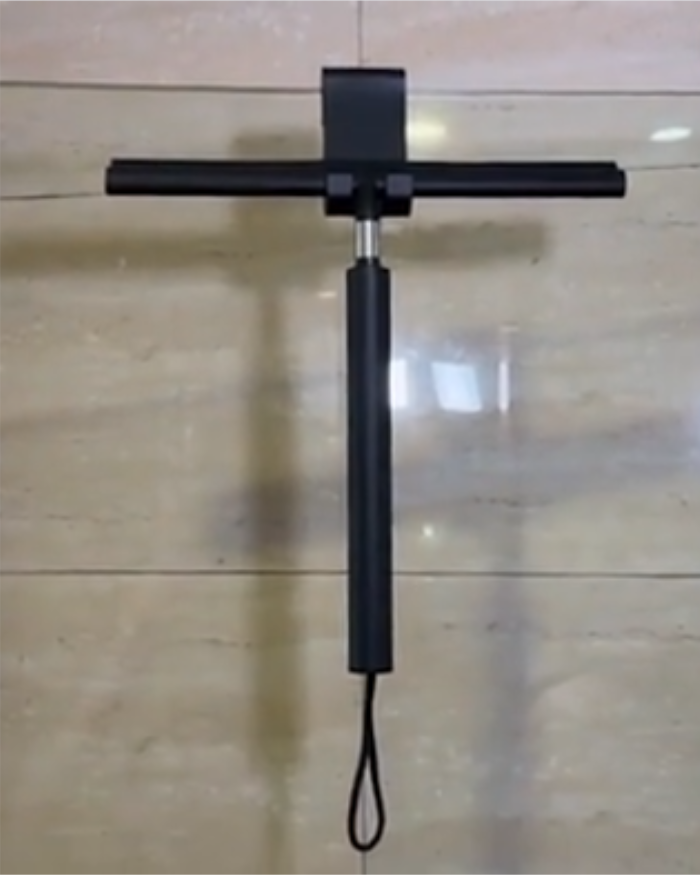 Telescopic Shower Washer – Aluminium and Silicone, Stylish Design for the Bathroom without Bending