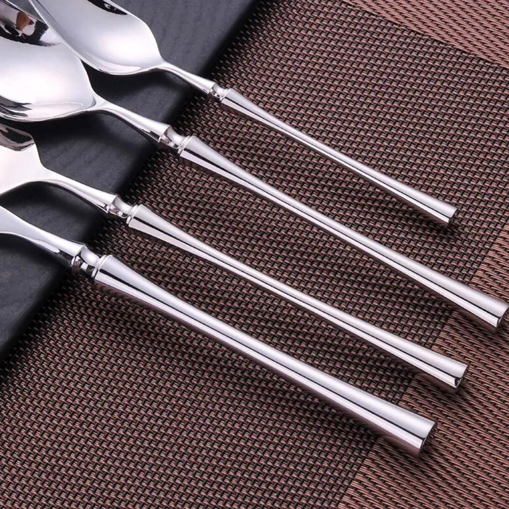 Stainless Steel Cutlery Set – Elegant, Ergonomic Design for Everyday Use or Special Occasions