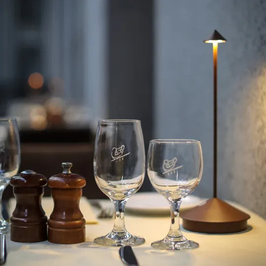 Trådløs LED Bordlampe – Genopladelig, Dæmpbar til Stue og Terrasse