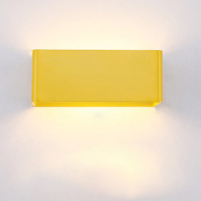 Modern Wall Lamp – Acrylic and Hardware, Stylish Design for Entryway or Bedroom