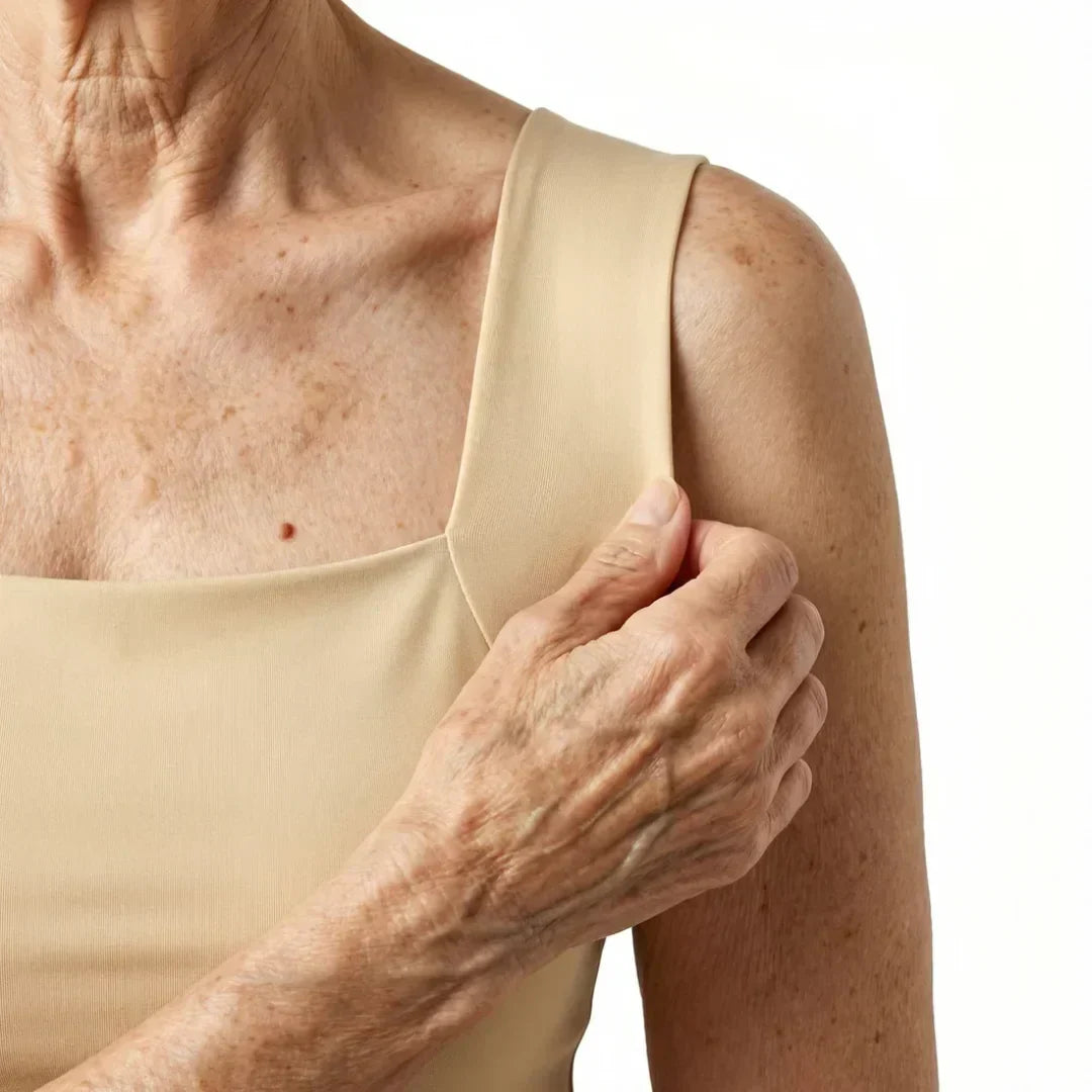 Dame Tanktop med Indbygget Bh - Blødt Jersey