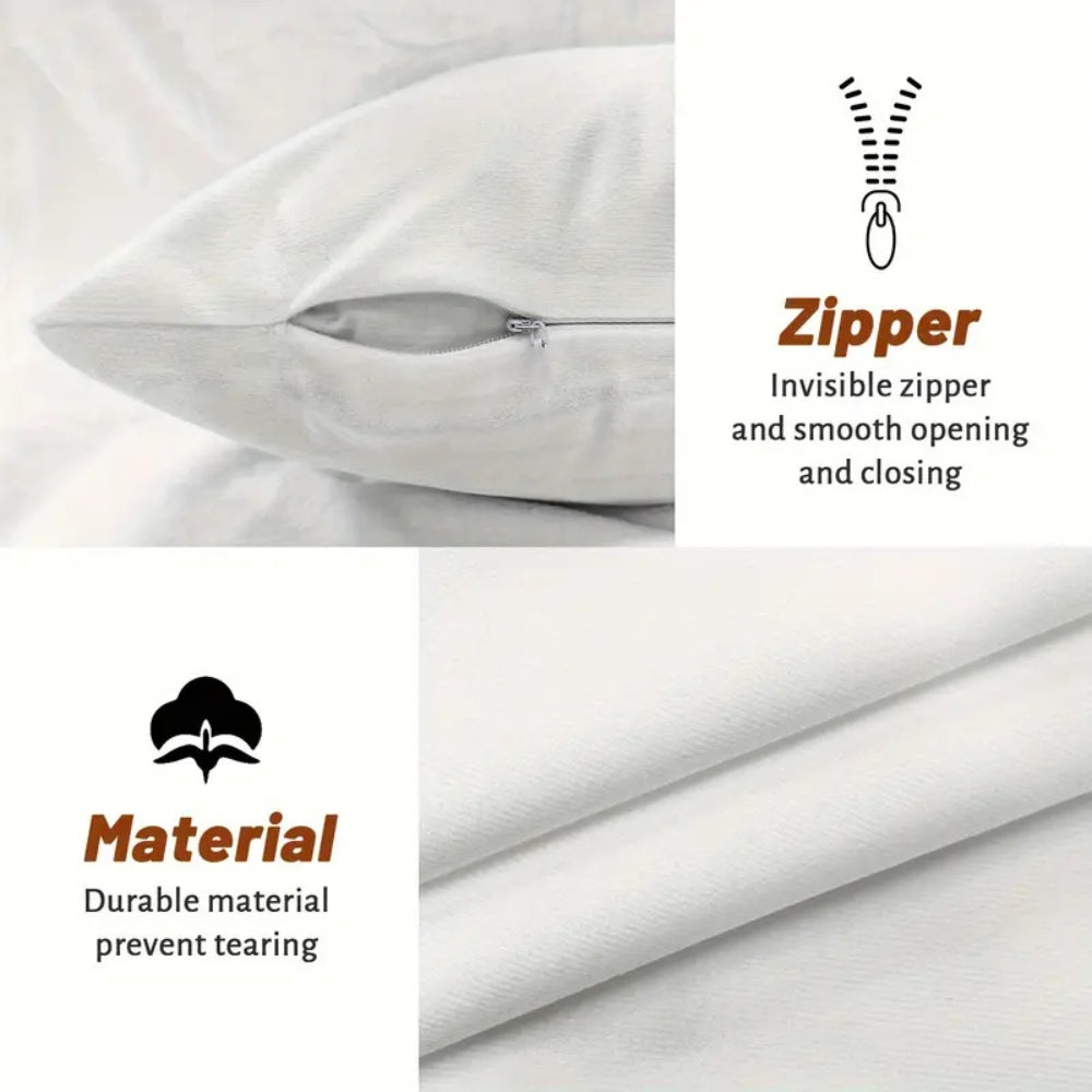 Jule Pudevar – Gylden Velour med Vintage Design til Stue eller Soveværelse