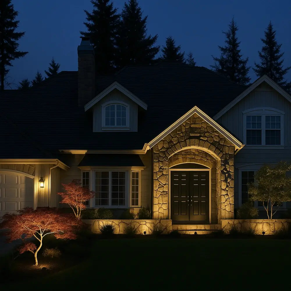 Solenergi Have Spotlys – Multicolor, Justerbart Design til Have, Terrasse eller Indkørsel