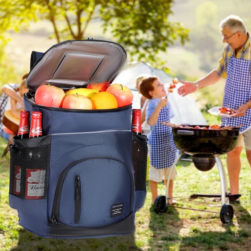 Insulated Cooler Bag – Waterproof, Ergonomic Design for Camping, Hiking, and Picnics