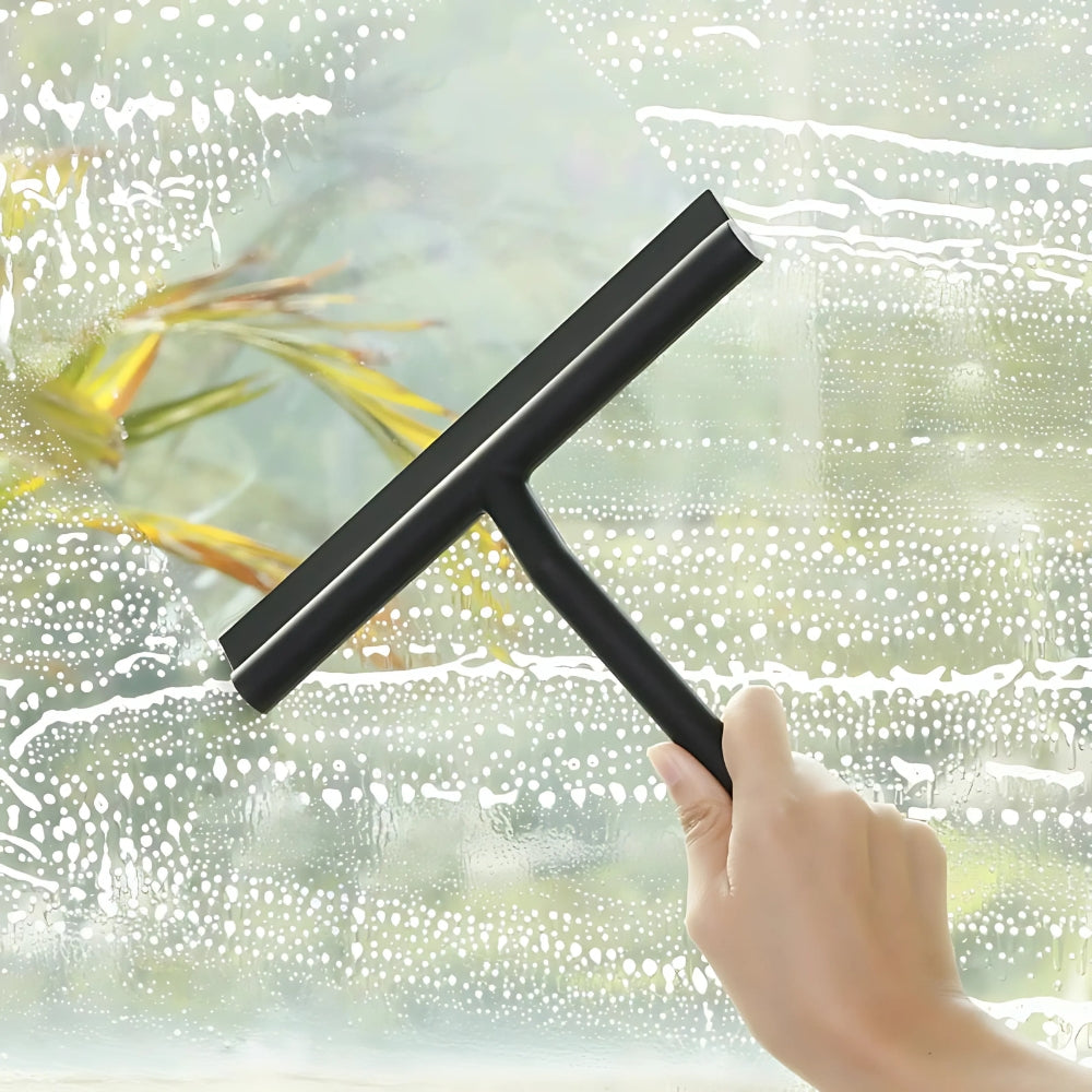 Modern Glass Cleaner – Black, Slim Design for Windows and Mirrors in the Home