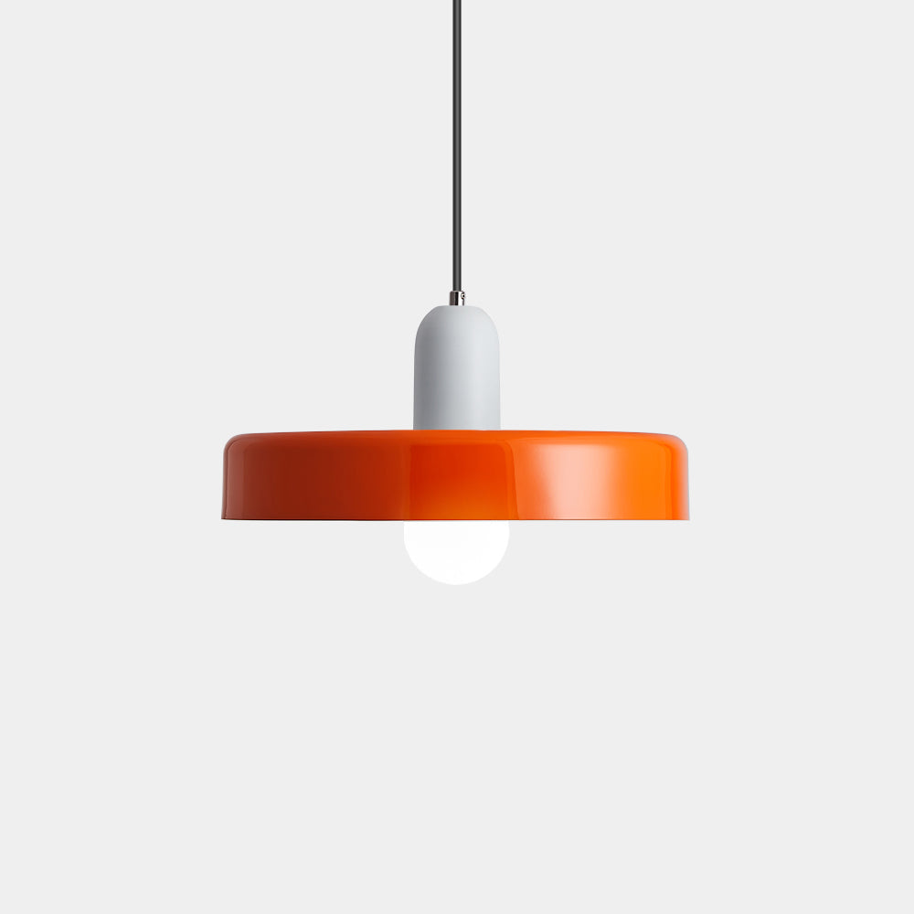 Pendant lamp - Modern design lamp in colorful iron for the dining table, kitchen, or living room.