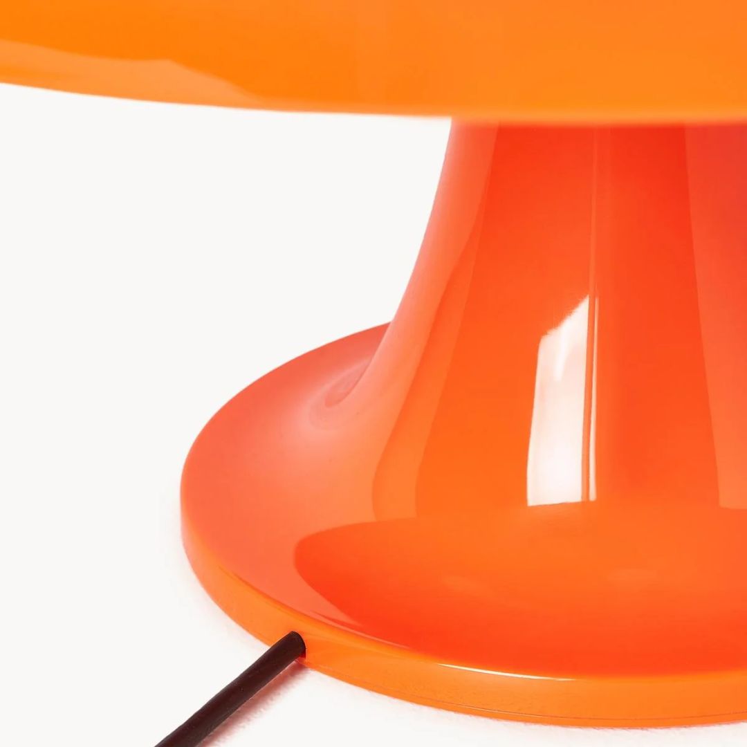 Retro Table Lamp – Dimmable Lamp in Iron and Glass for Living Room or Bedroom