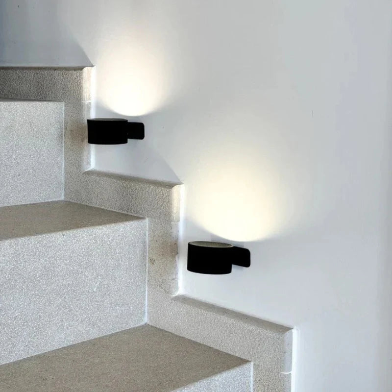 Wireless Wall Lamp – Dimmable and Rechargeable, Minimalist Design for Living Room or Bedroom