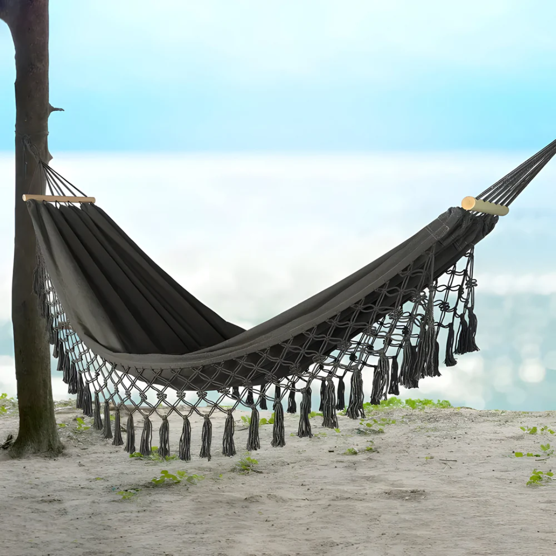 Hammock – Cotton Blend, Bohemian Style for the Garden or Balcony