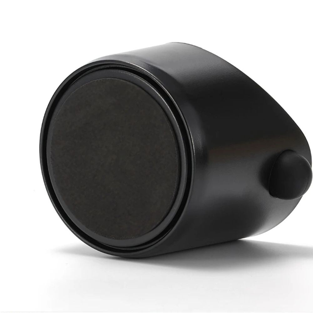 Coffee Knock Box – Black ABS, Modern Design for Home Barista or Café Decoration