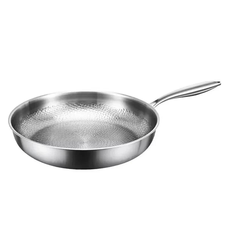 Titanium Stegepande – Håndhamret, Non-stick belægning til Induktionskogere og Daglig Madlavning
