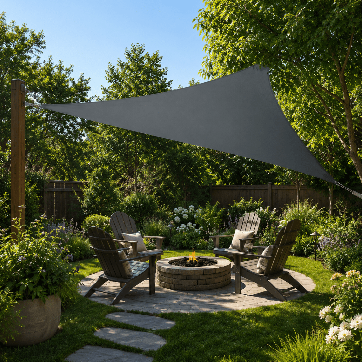 Sun Shades – UV Protection, Various Sizes for the Patio, Garden, or Balcony
