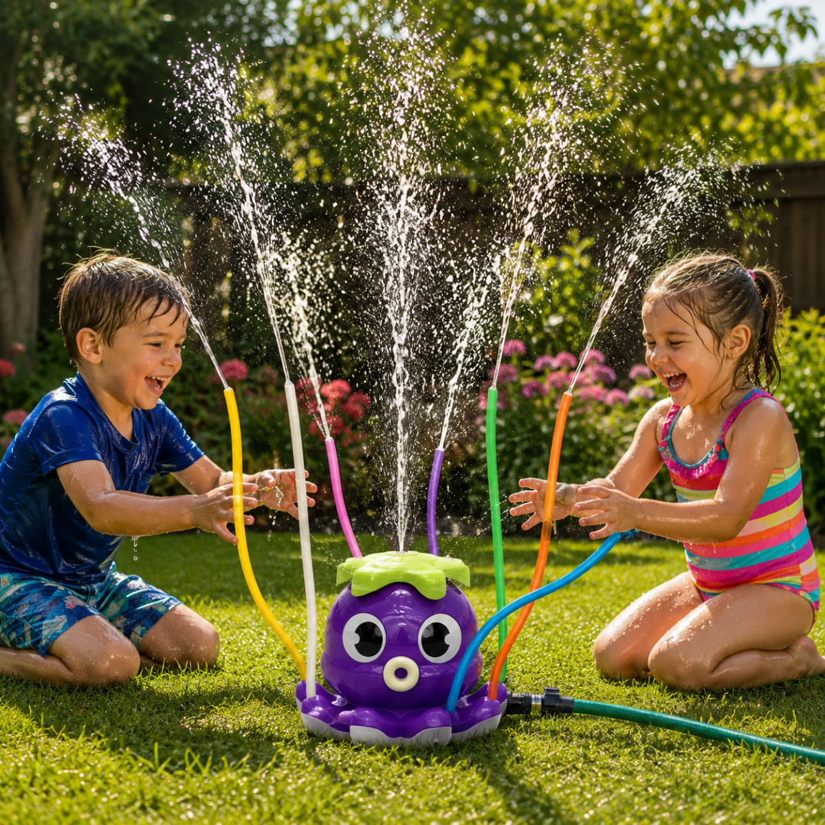 Octopus Water Sprinkler – A Creative Garden Accessory for Refreshing Fun in the Garden