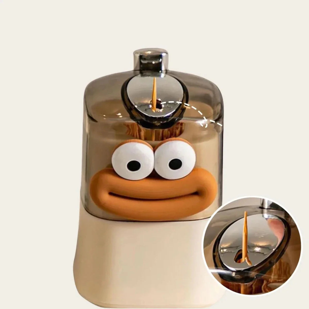 Automatic Toothpick Dispenser – Compact and Creative Design for Kitchen or Dining Table