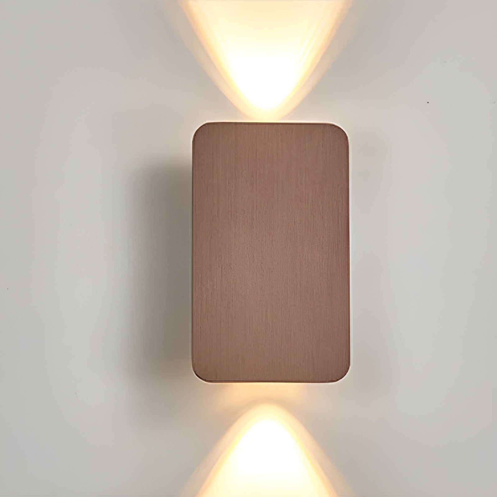 Wall lamp – Aluminum, Straight Rectangular Design with Warm Light for Living Room or Bedroom