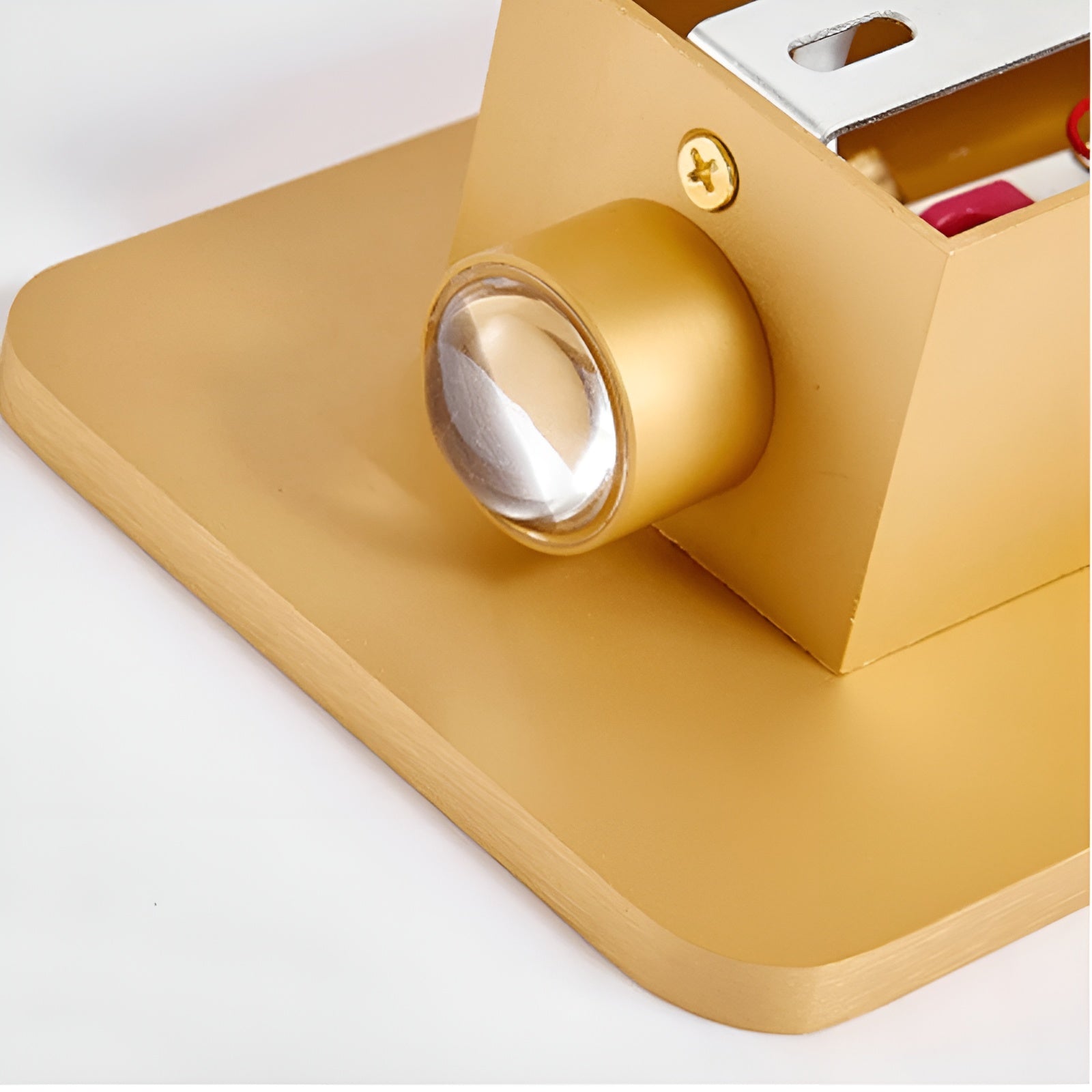 Wall lamp – Aluminum, Straight Rectangular Design with Warm Light for Living Room or Bedroom