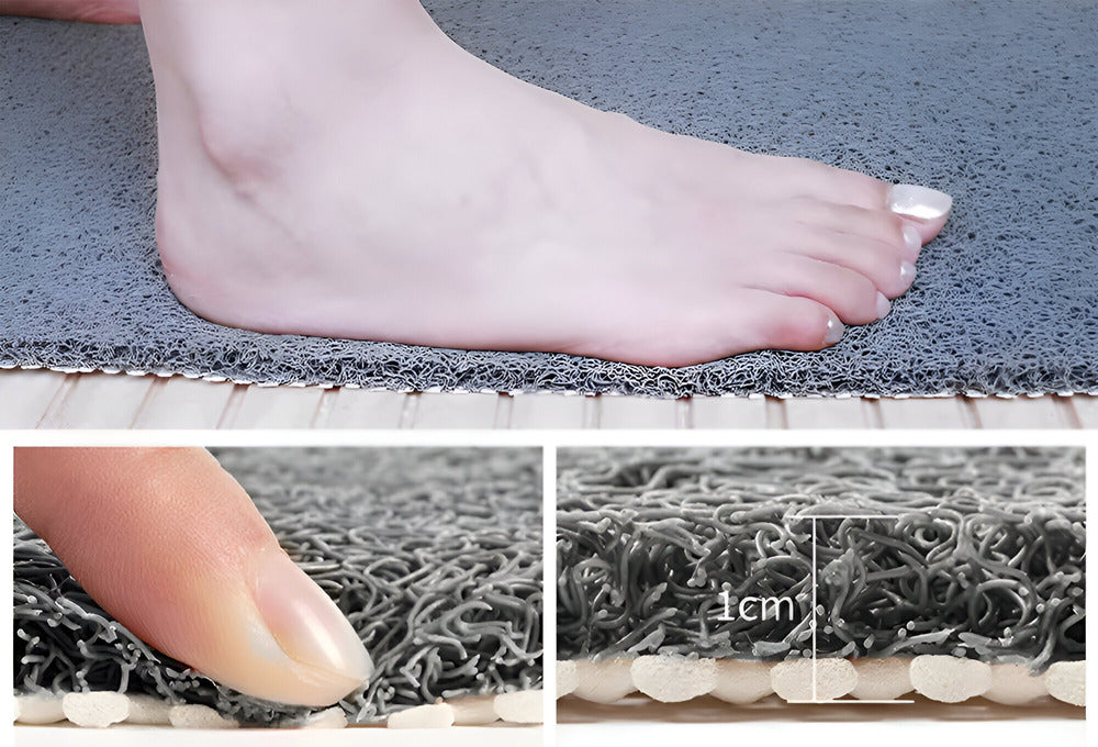 Non-Slip Shower Mat – Soft Plastic, Water-Permeable for the Bathroom or Walk-In Shower