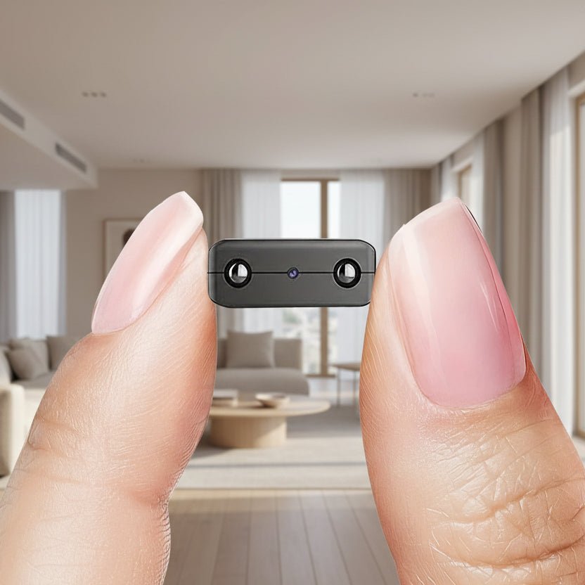 Full HD Mini Kamera – Kompakt, Infrarød Nattesyn og Bevægelsesdetektion til Hjemmeovervågning