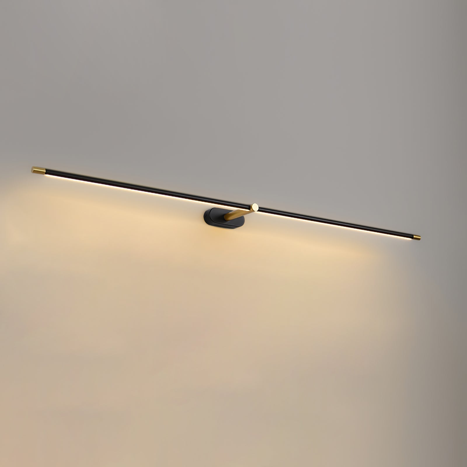 Wireless LED Wall Lamp – Aluminum, Minimalist Design for Living Room, Bedroom, or Office