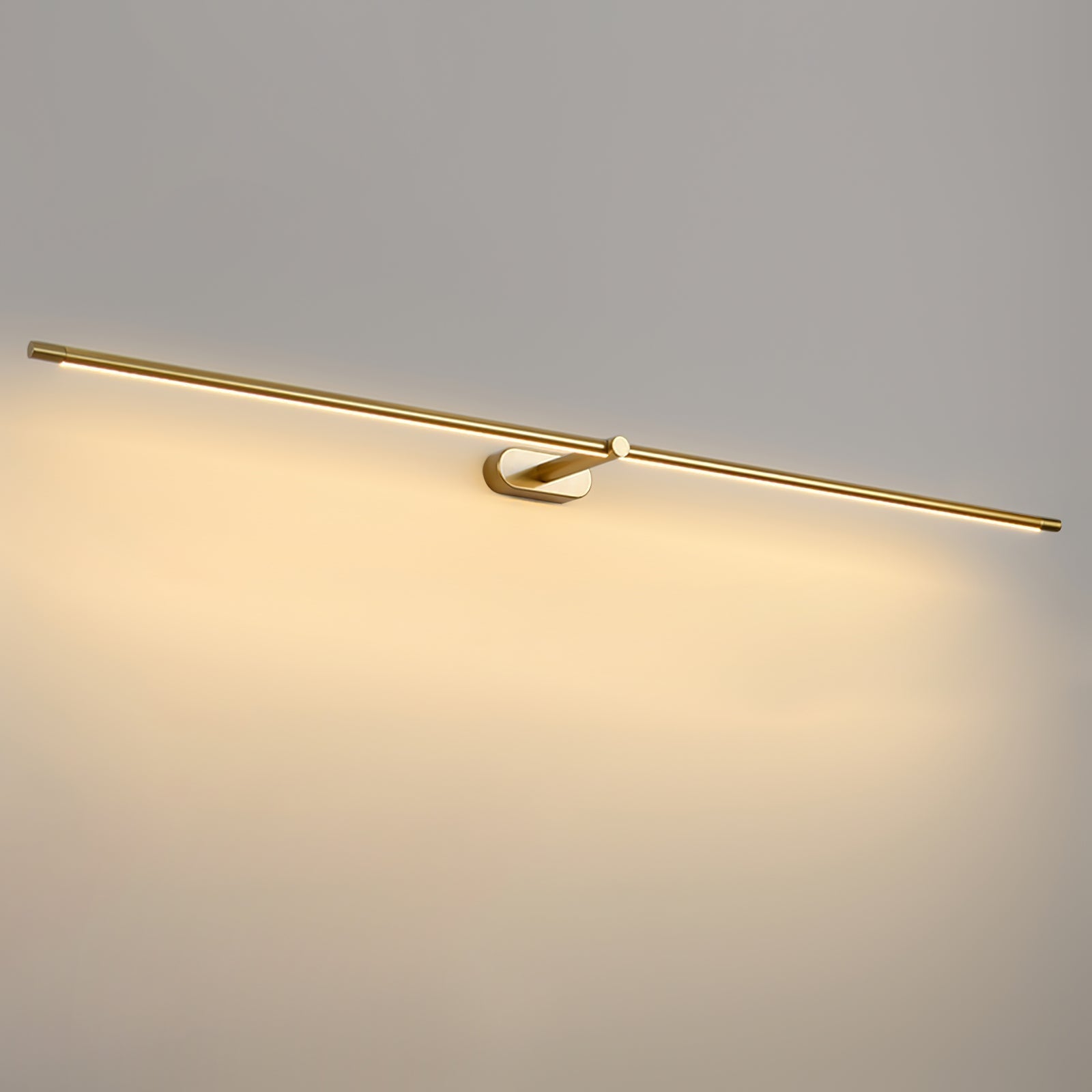 Wireless LED Wall Lamp – Aluminum, Minimalist Design for Living Room, Bedroom, or Office