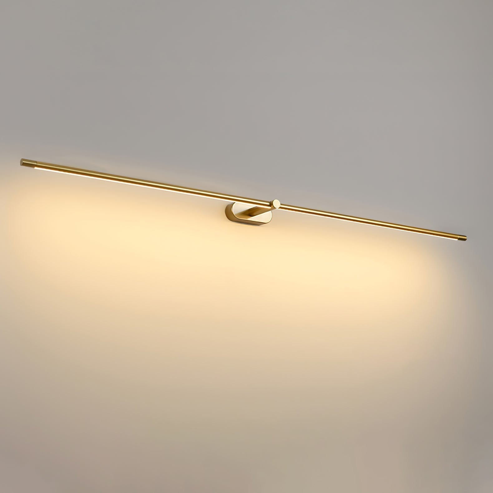 Wireless LED Wall Lamp – Aluminum, Minimalist Design for Living Room, Bedroom, or Office