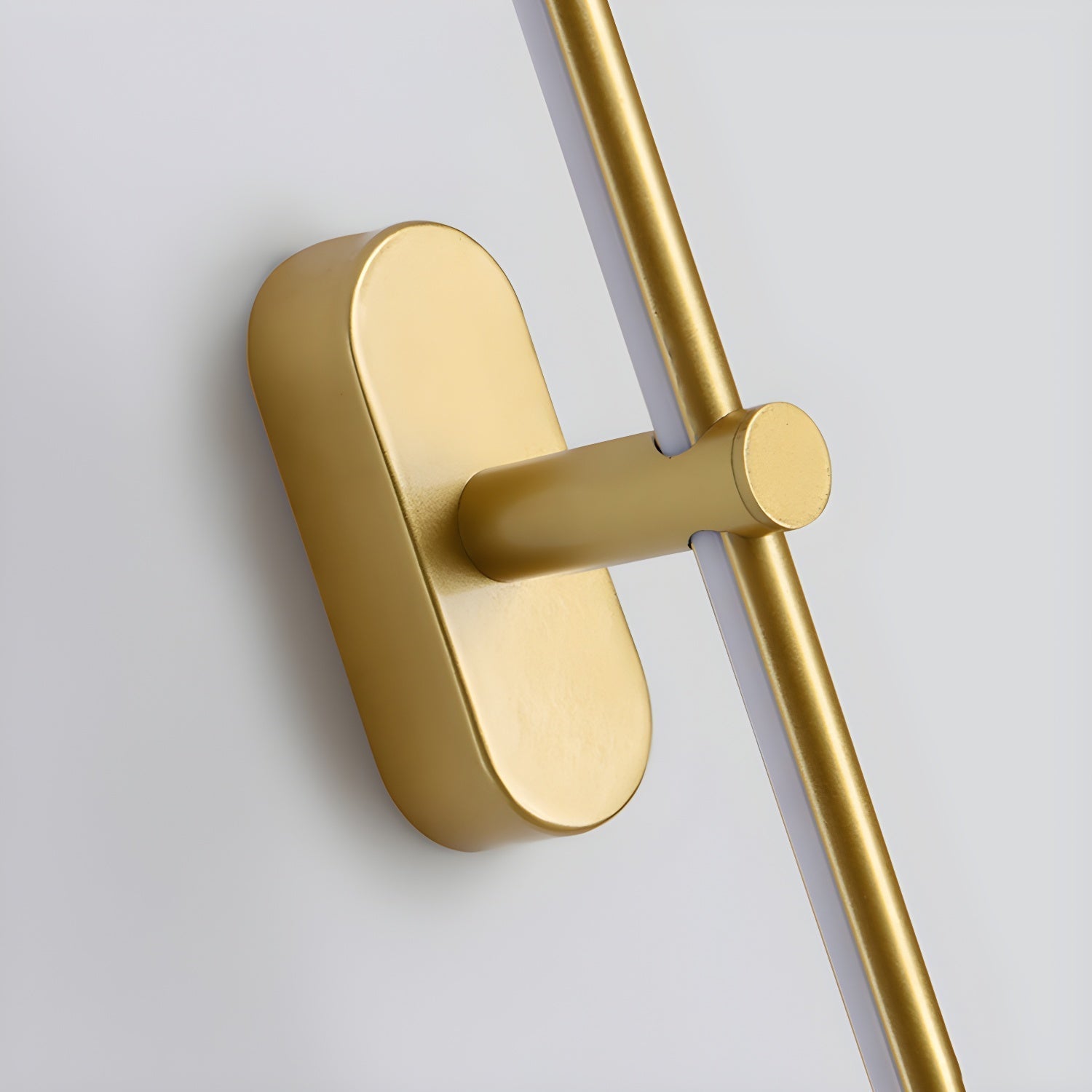 Wireless LED Wall Lamp – Aluminum, Minimalist Design for Living Room, Bedroom, or Office