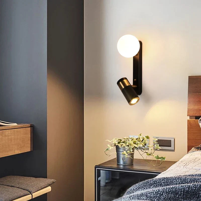 Væglampe LED Skandinavisk Design – Moderne Metal Vægbelysning