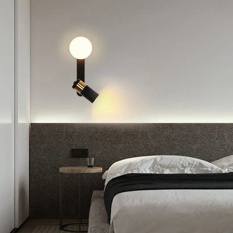 Væglampe LED Skandinavisk Design – Moderne Metal Vægbelysning