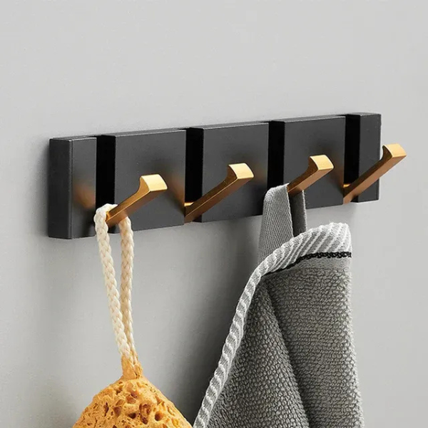 Foldable Wall Hook – Stainless Steel, Modern Minimalist Design for the Entryway, Bathroom, or Kitchen