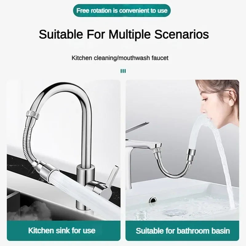 Flexible Kitchen Sink Extender – Adjustable, Stainless Steel for Easy Rinsing and Filling in the Kitchen