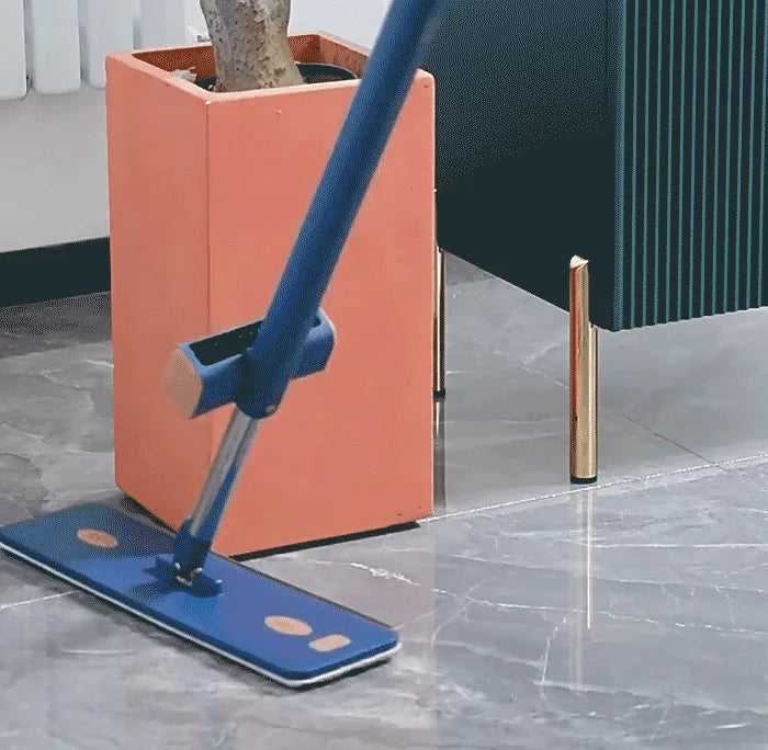 Roterende Mop 360° – Mikrofiber, Letvægtsdesign til Nem Rengøring af Alle Gulvtyper