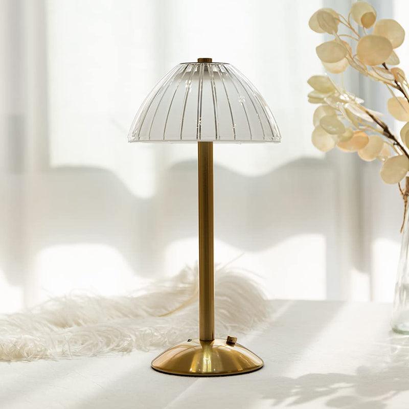Trådlampe – Vintage Design med Genopladelig LED og Touchbetjening til Stue eller Soveværelse