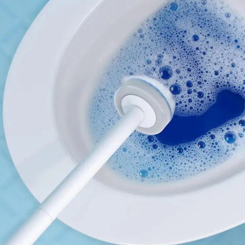 Engangs Toilet Rengøringsmiddel – Plast, Hygiejnisk System med Holder til Badeværelsesvedligeholdelse