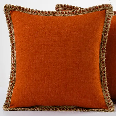 Colorful Pillow Covers – Polyester, French Style for Sofa or Bedroom Decoration