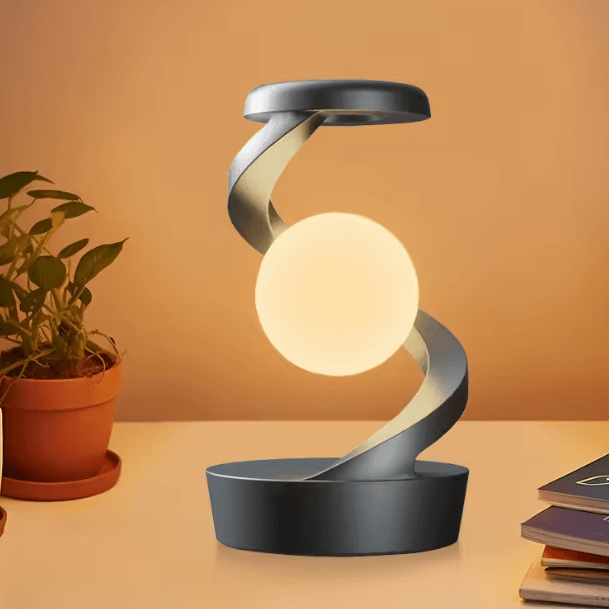 Svævende Lampe – Moderne Design med RGB Belysning og Gestusbetjening til Stue eller Soveværelse