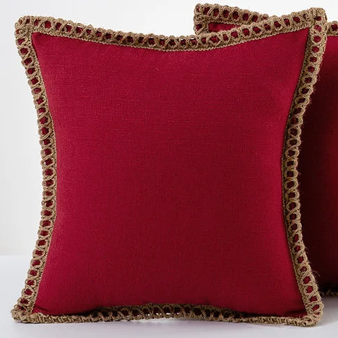 Colorful Pillow Covers – Polyester, French Style for Sofa or Bedroom Decoration
