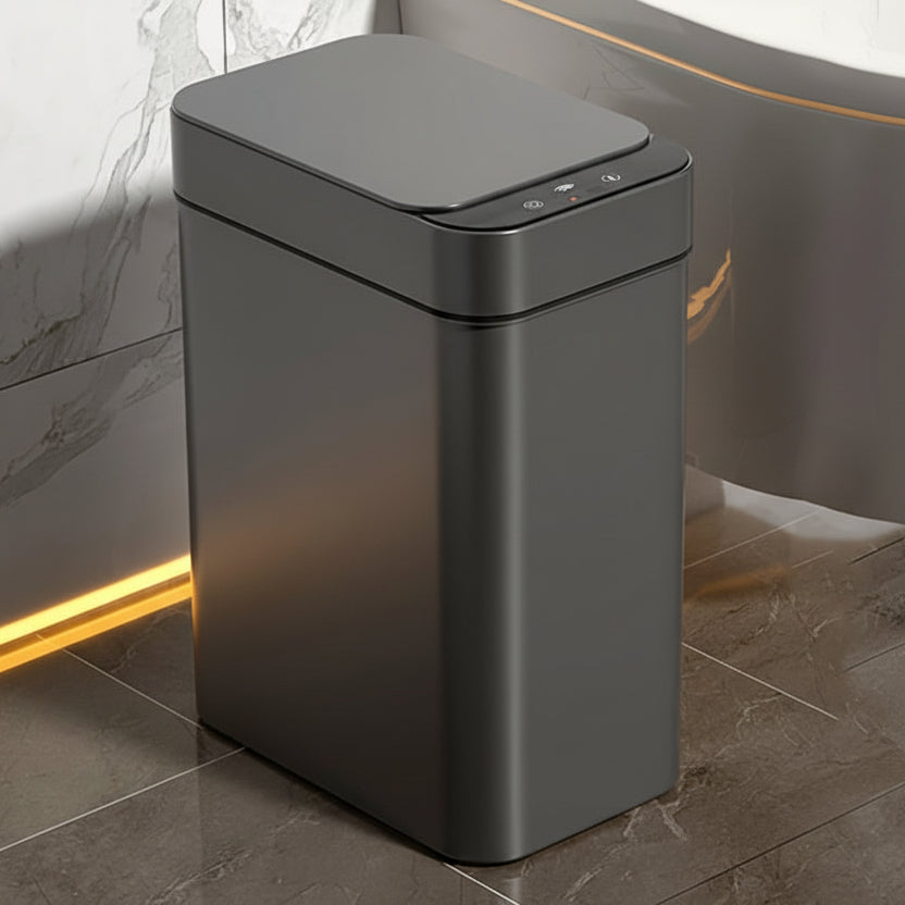 Automatic Trash Can – Black, Sensor Operation for Kitchen, Bathroom, or Office