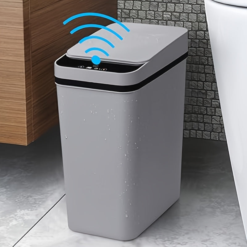 Automatic Trash Can – Black, Sensor Operation for Kitchen, Bathroom, or Office