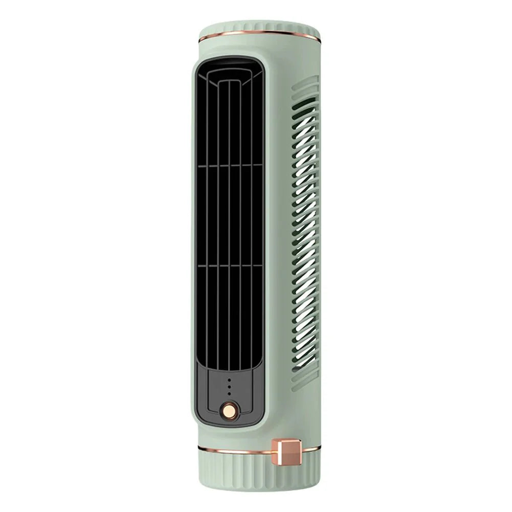 Bladeless Tower Fan – Stylish, 360° Air Circulation for the Bedroom, Living Room, or Office