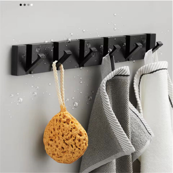 Foldable Wall Hook – Stainless Steel, Modern Minimalist Design for the Entryway, Bathroom, or Kitchen