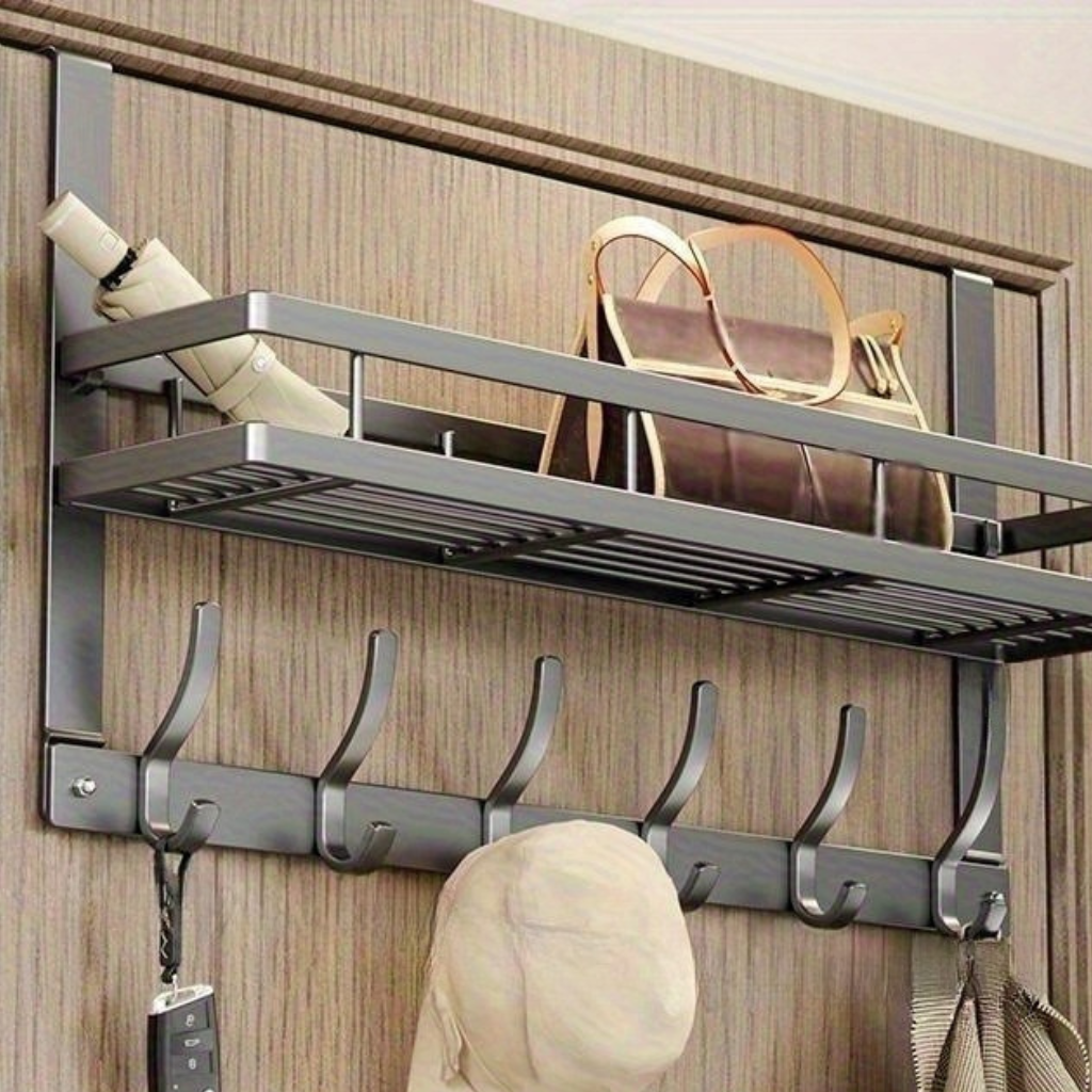 Portable door – Polished metal, modern design for entrance, bedroom, or bathroom
