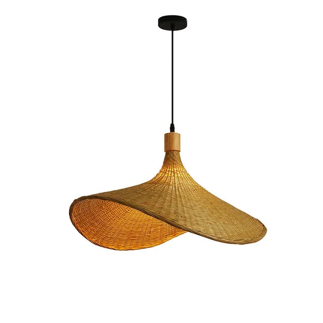 Bamboo Pendant Lamp – Bohemian Design for Dining Room or Living Room