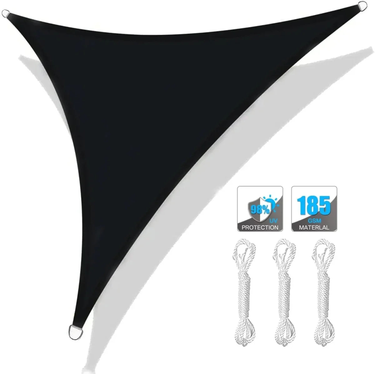 Sun Shades – UV Protection, Various Sizes for the Patio, Garden, or Balcony